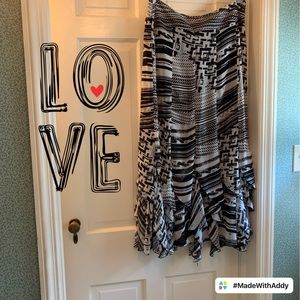 Chico’s Sheer Maxi Skirt